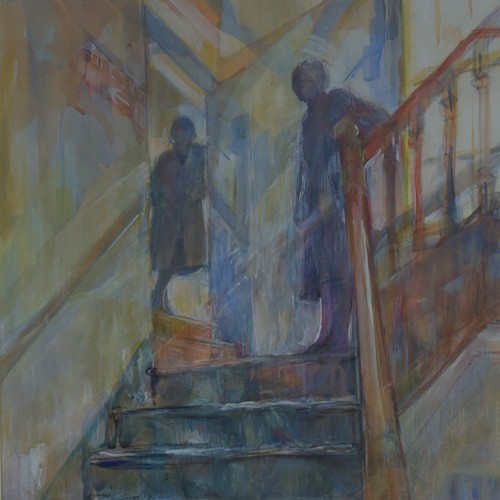 Jean Lunn - "Stairwell" Painting